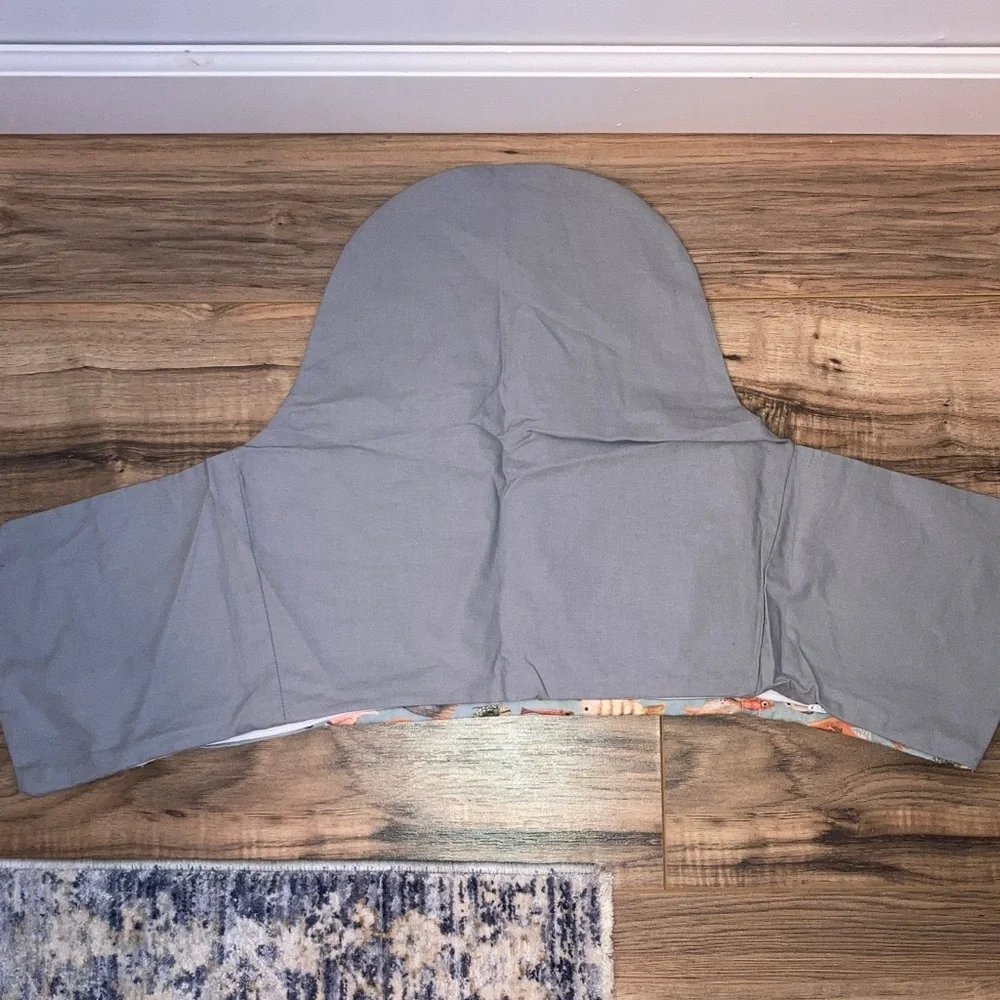 #167. 🆕 NWOT - Yeah Baby Goods - Ocean Fish High Chair Cushion Cover